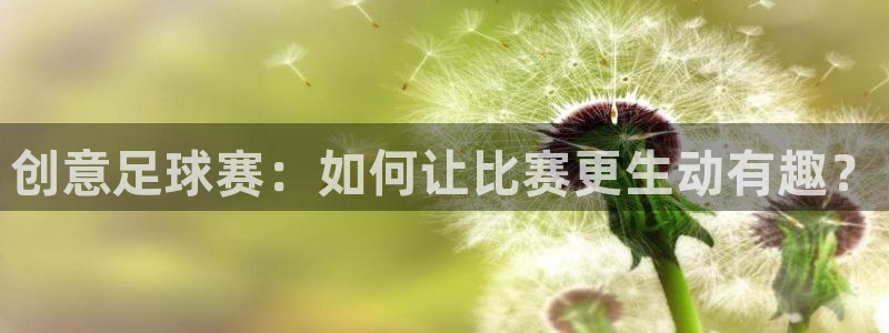  b体育手机版下载：创意足球赛：如何让比赛更生动有趣？